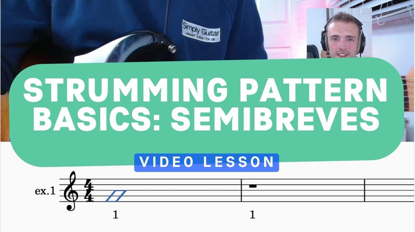 Strumming Essentials The Significance of Semibreves Simply Guitar