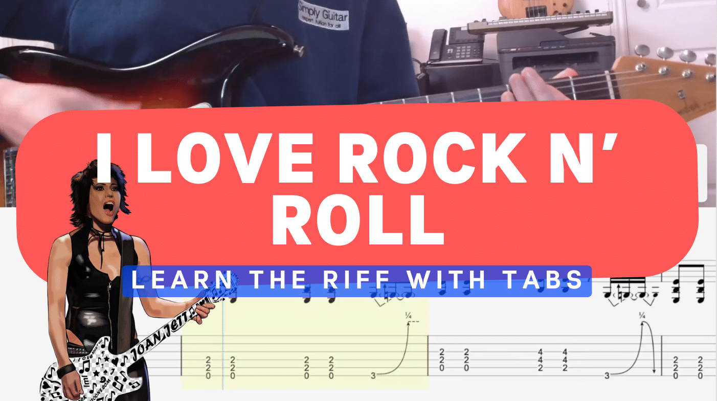 I Love Rock and Roll by John Jett Guitar Lesson Cover Image